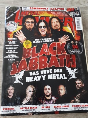 Metal Hammer vom März 2017--mit CD ohne Poster-Black Sabbath/Sabaton/Powerwolf