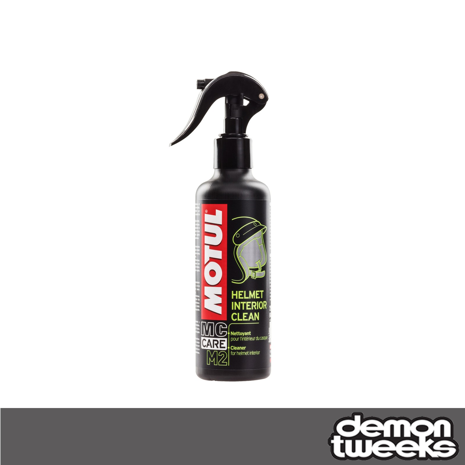 Motul MC Care™ M2 Helmet Interior Cleaner 250ml Spray Bottle - Image 7