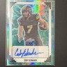 Leaf Metal Cody Schrader #91A-CS2 Football Autograph Serial Numbered Card 2024