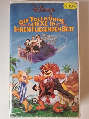 Die tollkühne Hexe in ihrem fliegenden Bett (VHS Großbox) NEU / Sealed *B-WARE*