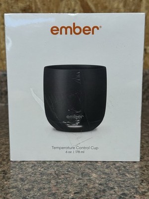 Ember Cup | 6 oz | Temperature Control | Black | New