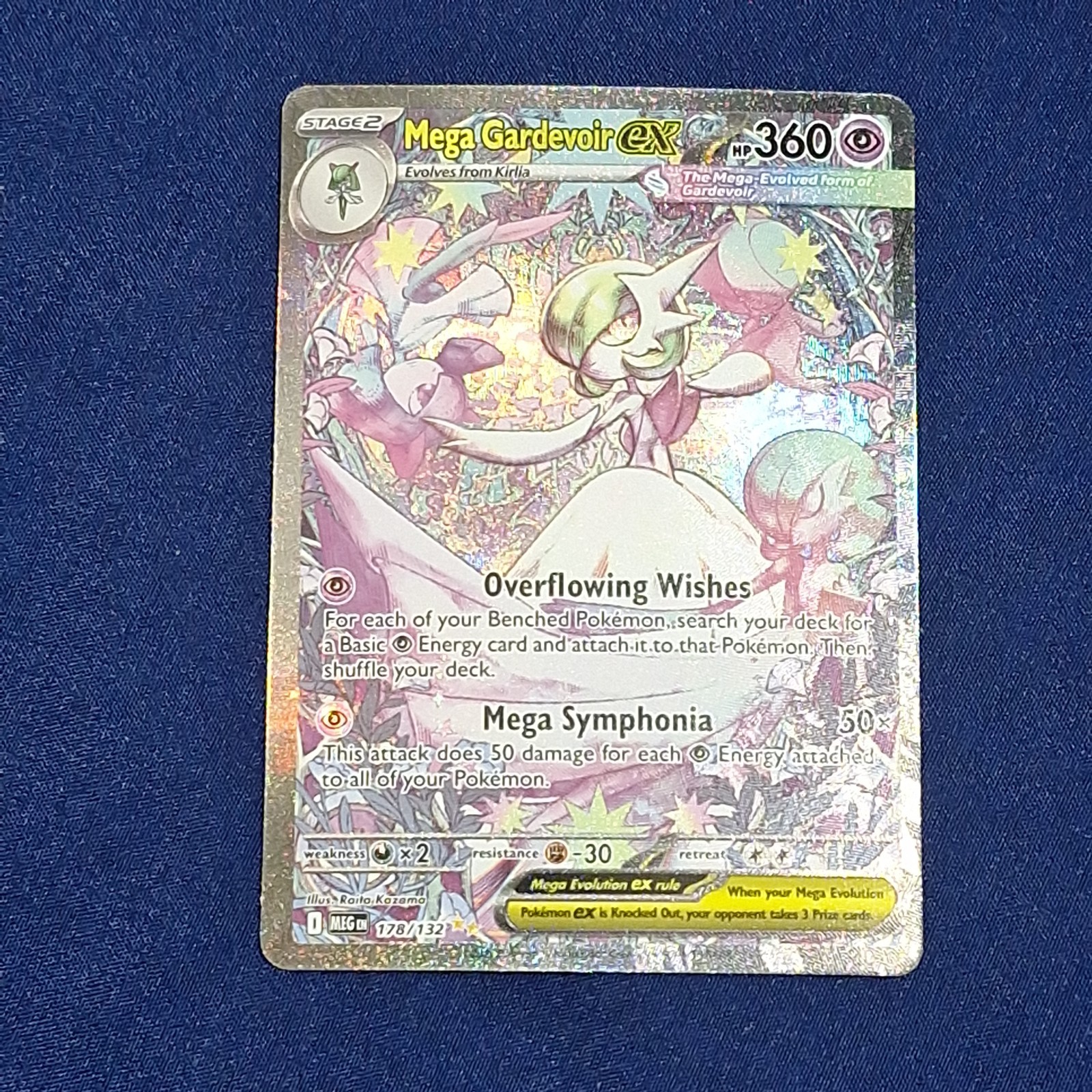 Pokemon Mega Evolution Mega Gardevoir EX 178/132 SIR 🔥