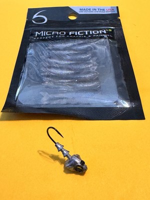 New Release 6th Sense Micro Fiction 1.5 Swimbaits + 1/8oz Jig Wakasagi
