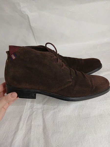 Men Boots Brown Suede 42.5