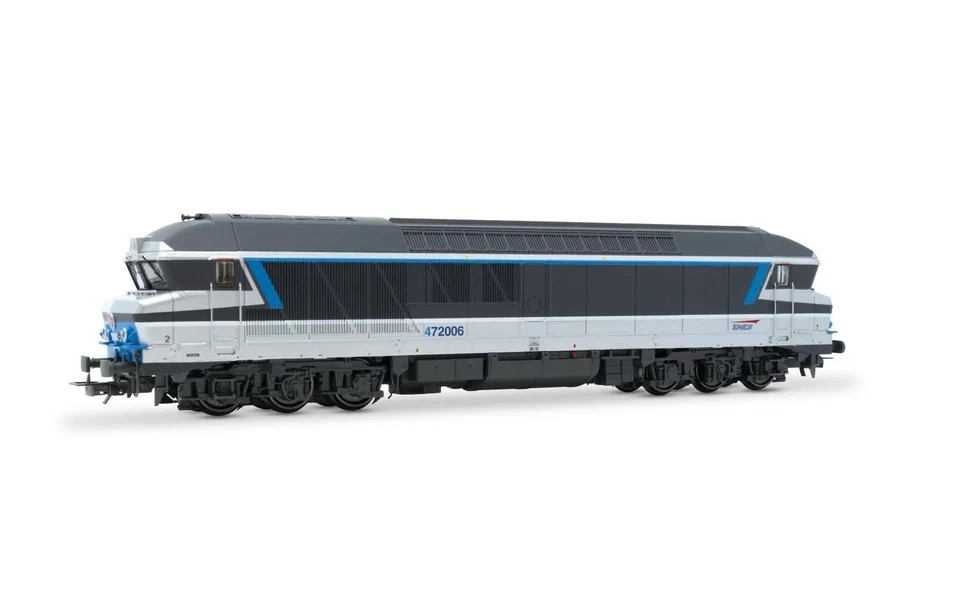 Jouef HJ2620 Locomotive diesel CC 72006 SNCF Isabelle logo Casquette