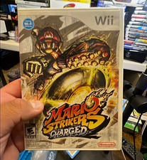 Nintendo Mario Strikers Charged Nintendo Wii 2007 CIB Complete In Box 