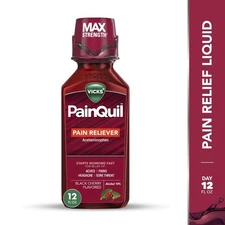 Adult Pain Relief Liquid Acetaminophen Pain Reliever 12 Fluid Ounces