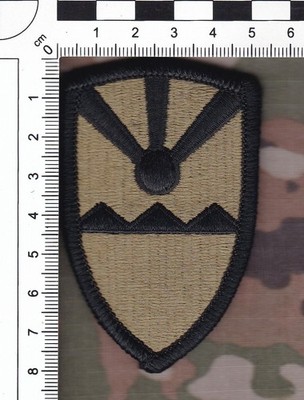 US Virgin Islands National Guard, OCP-Abzeichen mit Klettverschluss