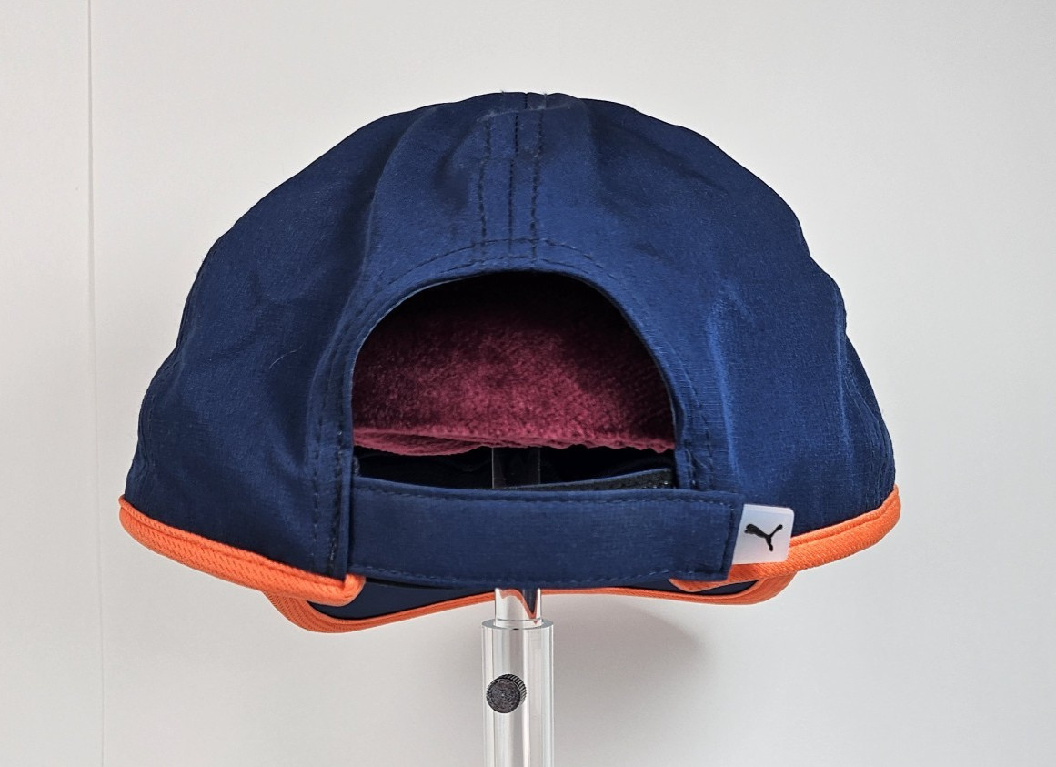 Puma Performance Running Cap Hat Adjustable Blue/… - image 4