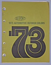 1973 Dupont Automotive Refinish Colors Paint Chip Book Auto Paint Chart 1973 Dupont Automotive Refinish Colors Paint Chip Book Auto Paint Chart
