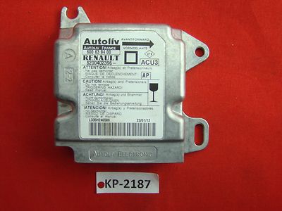 Renault Megane 8200402396 Airbag Steuergerät ECU Module - Control Unit 