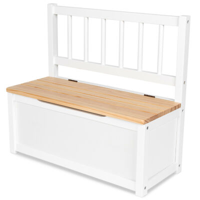 CHAISE D'ACTIVITÉS CONVERTIBLE pour Enfants 3-7 Ans Coffre de Rangement