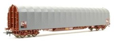 ROCO 'HO' GAUGE 66517 SBB CANVAS SIDE VAN WAGONS