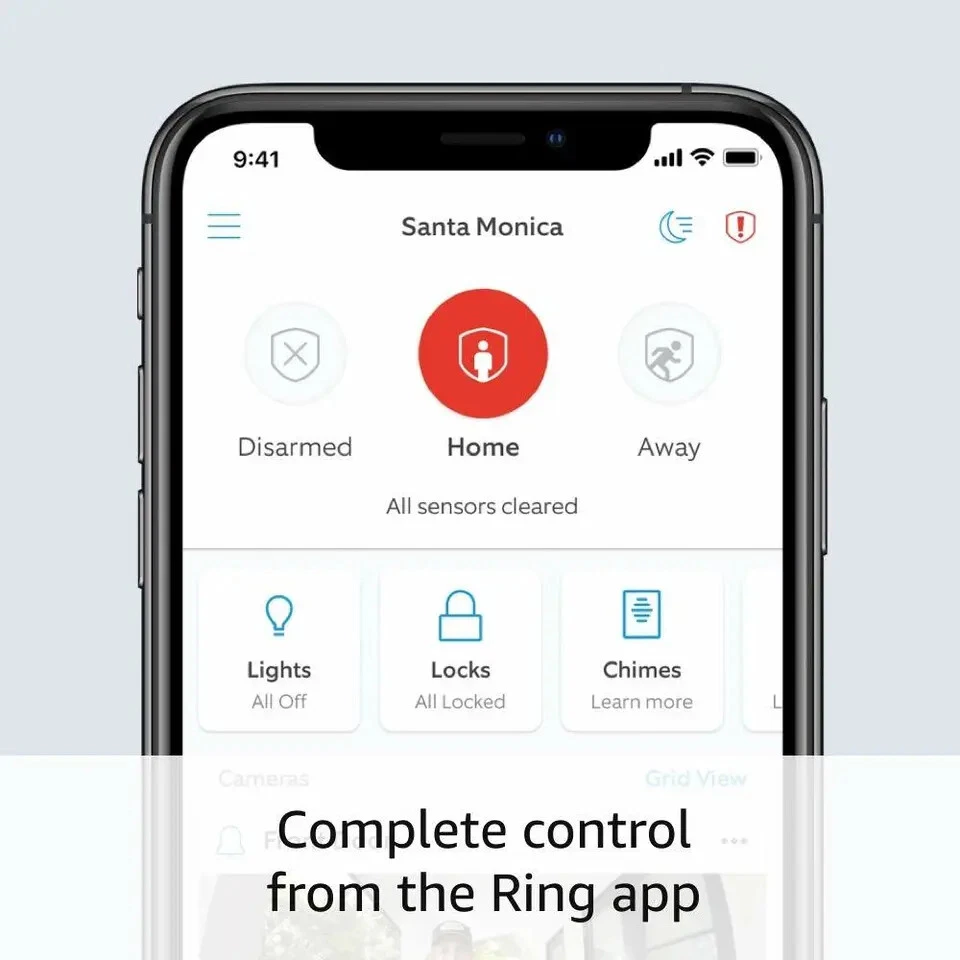 Ring Video Doorbell (Second Generation) Wi-Fi 1080p HD Camera Motion Detection - Image 3 of 4