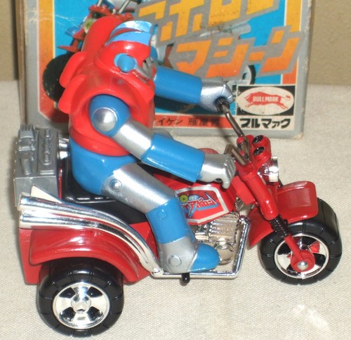 Bullmark UFO Warrior Dai Apolon Machine Bike Jinkuron Chogokin Figure Dolls 1976 - Picture 7 of 12