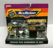 1990 Micro Machines 6400 Combat Adventure ADVENTURES Collection 3