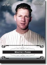 WHITEY FORD - New York Yankees - 2012 Leaf National PROMOTIONAL Baseball Card