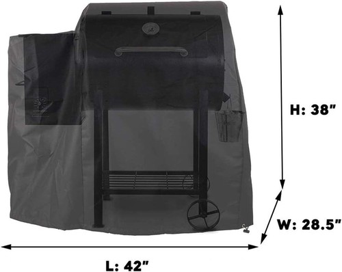42" BBQ Grill Cover Heavy Duty for Pit Boss Classic 700, 700FB and Recteq 410 - Picture 2 of 10