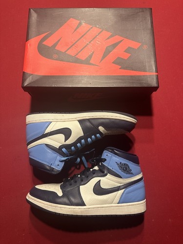 Size 11.5 - Jordan 1 Retro OG High Obsidian UNC 2019 - Picture 2 of 9