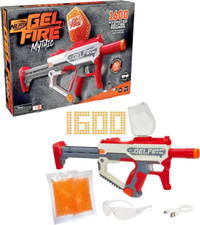 Image of Nerf Blaster Pro Gelfire Mythic Full Auto Blaster 1600 Hydrated Gelfire Rounds