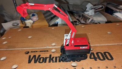 Vintage Poclain GC120 track excavator 1:50 scale Bourbon France