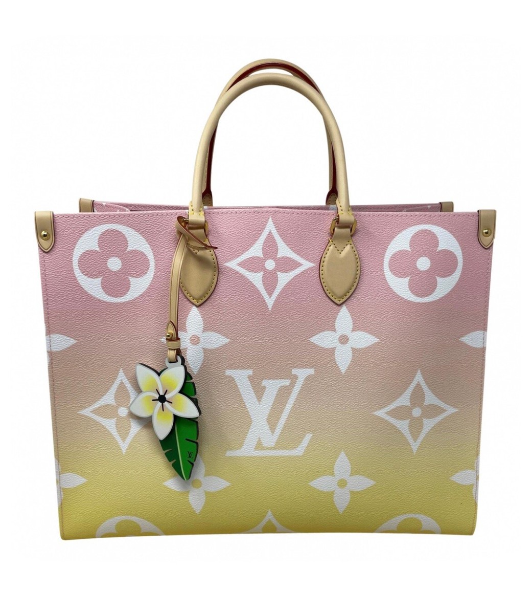 Louis Vuitton OnTheGo Tote By The Pool Monogram Giant GM Pink | eBay