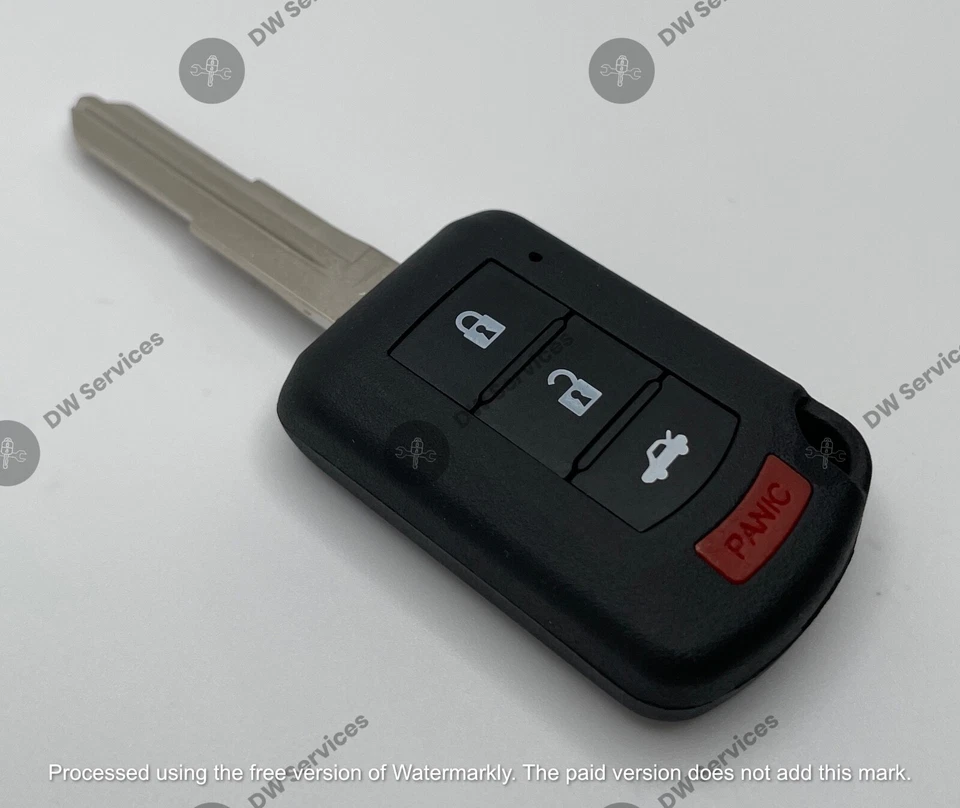 ¡NUEVO! Llavero cabezal remoto Mitsubishi LANCER 2015-2017 3 botones OUCJ166N 6370B945 Foto 4 de 4