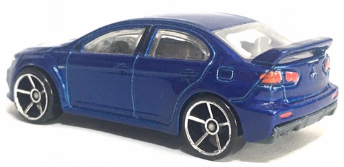LOOSE Hot Wheels 2008 Lancer Evolution Blue - Picture 4 of 11