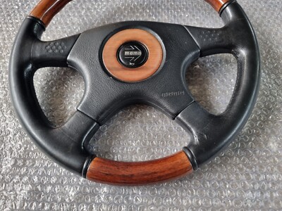 MOMO STEERING WHEEL GREAT GENUINE PART 200sx ae86 mr2 BMW BENZ rx7