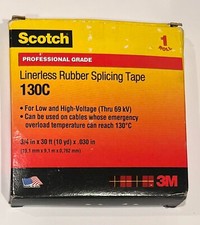 SCOTCH Professional Grade Linerless Rubber Splicing Tape 130C