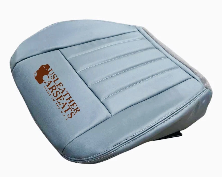 Cubierta de asiento de cuero gris para Jeep Liberty Limited 2005 2006 2007 parte inferior del conductor Foto 3 de 4