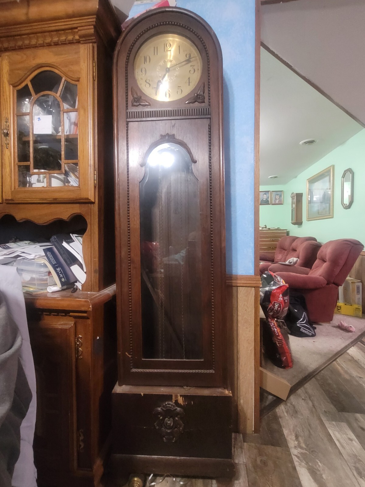 Antique Grandfather clock eBay