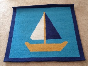 nautical nursery rug