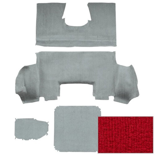 1997-04 Chevrolet Corvette Coupe Rear Truvette Mass Carpet! - Bild 9 von 12