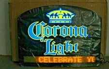 CORONA LIGHT BEER 👑 LED PROGRAMMABLE MESSAGE BOARD LIGHTED BAR SIGN REMOTE NEW