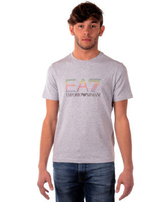Emporio Armani EA7 T-Shirt Sweatshirt Man Grey 3ZPT41PJ18Z 3904 Sz L MAKE OFFER