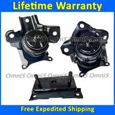 K4355 Motor & Transmission Mount Set For 2019-2023 GMC Sierra 1500 6.3L 4WD AUTO