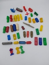 Cracker Jack prizes Lot of 43 1950's-60's Colorful Plastic Vehicles