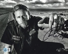 JAX TELLER Charlie Hunnam SOA Autographed Signed SONS OF ANARCHY 8x10 Photo BAS