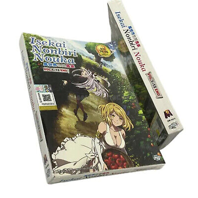 DVD Anime Isekai Nonbiri Nouka (Farming Life in Another World) Vol.1-12 End