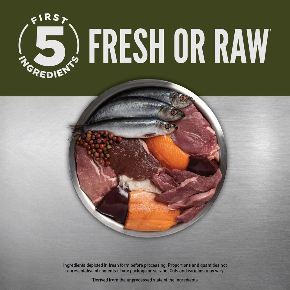 Alimento seco para perros ORIJEN TUNDRA 23,5 lb sin granos alto en proteínas para todas las etapas de la vida Foto 3 de 4