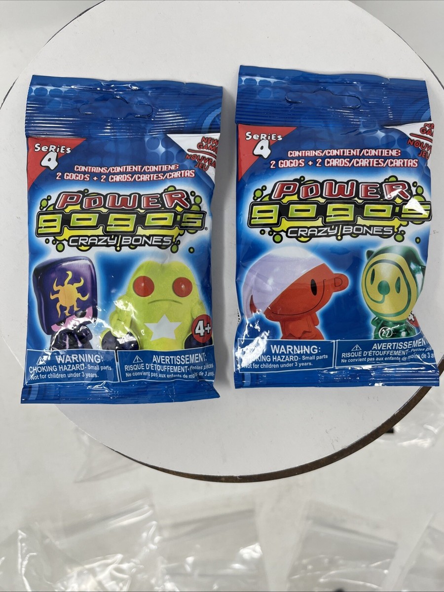 2 Power Gogo's Crazy Bones Series 4 Blind Bags | eBay