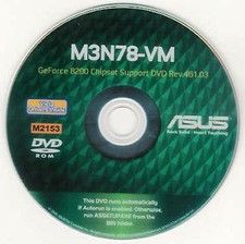 ASUS M3N78-VM Motherboard Drivers Installation Disk M2153