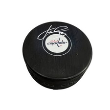 JAKUB VRANA Signed Washington Capitals Puck 