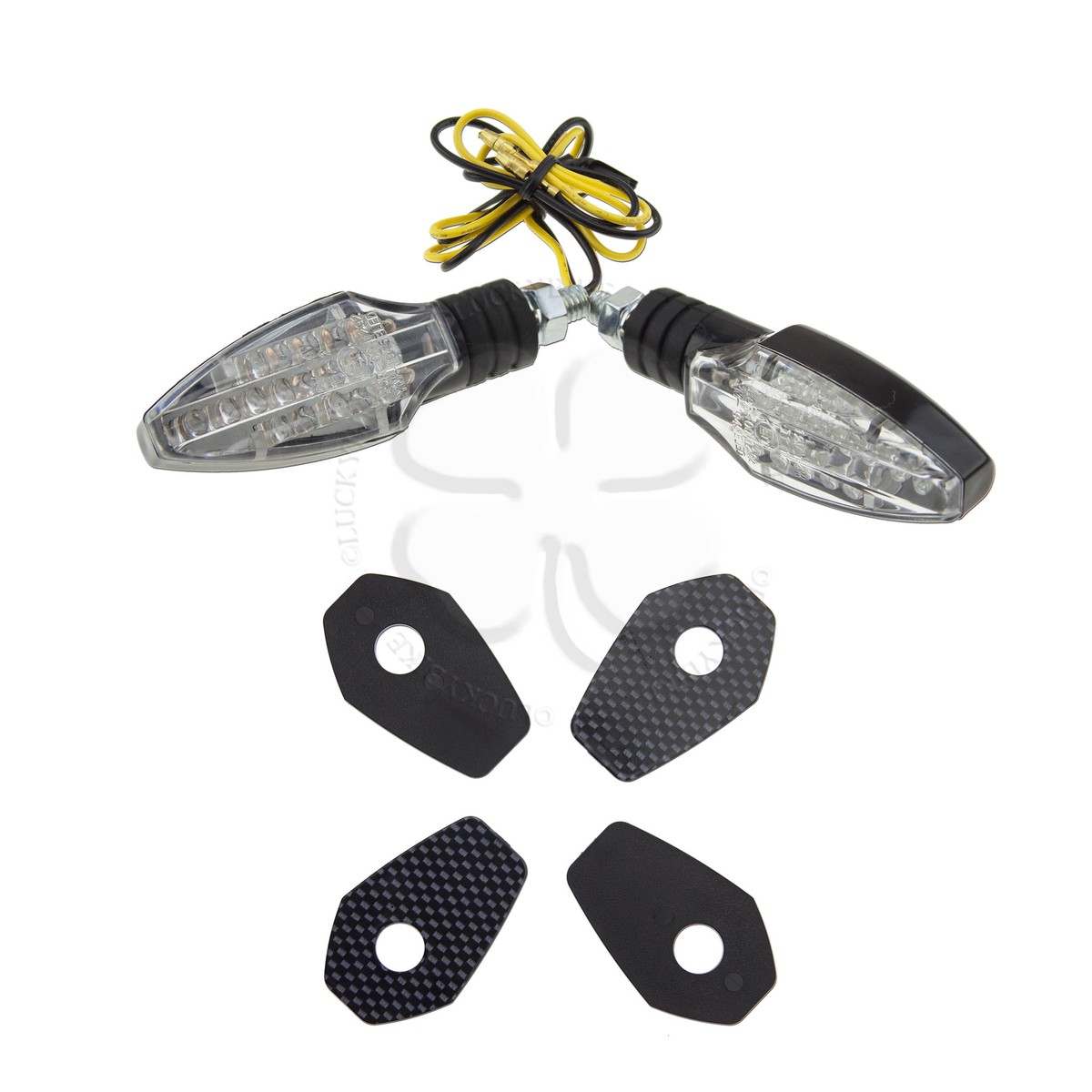 Compass Stalk Turn Signal LED For Suzuki GSXR LED Light Adapter