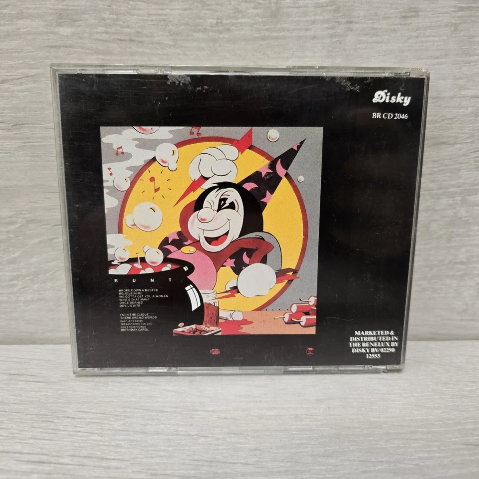 Todd Rundgren – Runt CD 1988 Early Press Benelux Disky Original Very Good Foto 2 de 4