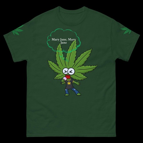 Mary Jane 420 Shirt Unisex Tee 420 Edition Weed Leaf Sing Karaoke Rick James - Bild 9 von 15