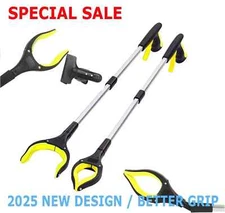Trash Reacher Grabber Industrial Pick Up Stick Heavy Duty Grabber Tool