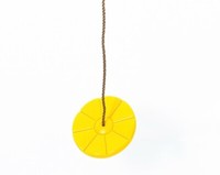 Tellerschaukel Gelb Affenschaukel Aus Kunststoff Ø 280 X 40 Mm