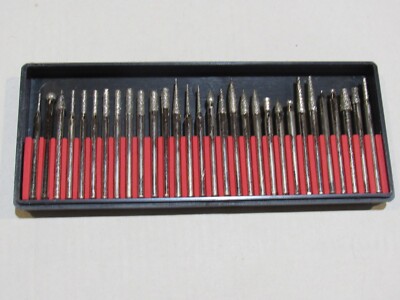 120 PIECE DIAMOND PROFESSIONAL BURR SET FOR ROTARY TOOL-#150, #240, #400, #600